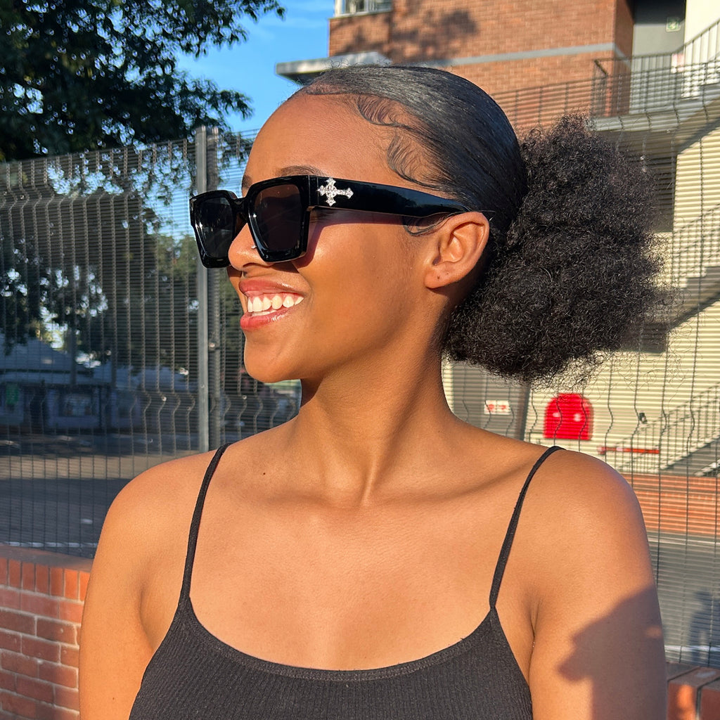 Unisex Square Frame Sunglasses