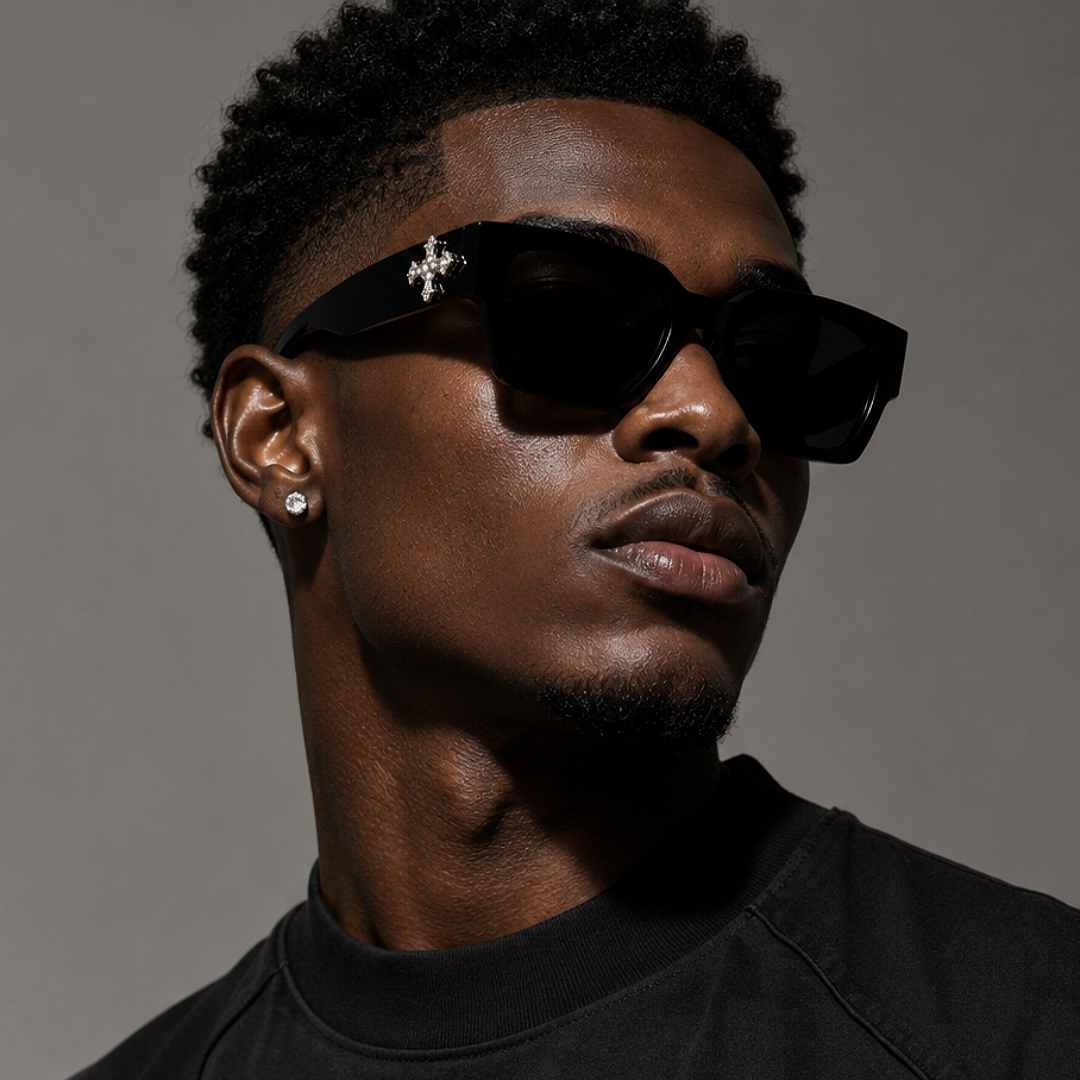 Unisex Square Frame Sunglasses